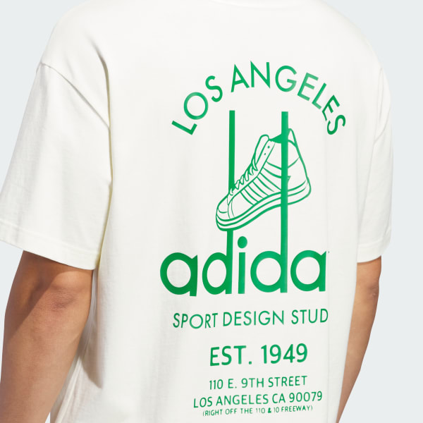 adidas Sport Design Studio Jabbar Graphic Tee - Beige | Free