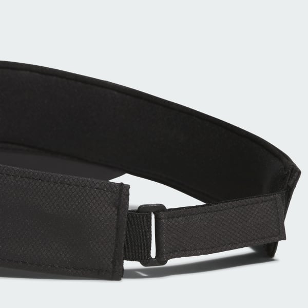 ブラック 【ゴルフ】サイドロゴ バイザー