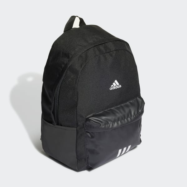 Black Classic Badge of Sport 3-Stripes Backpack HQ269
