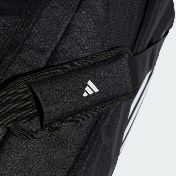 Black Essentials 3-Stripes Duffel Bag Large