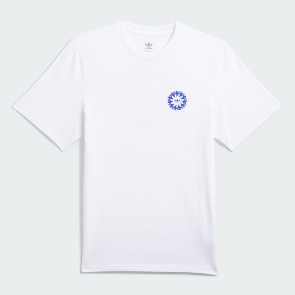 adidas Star Wheel Tee (Gender Neutral) - White | Free