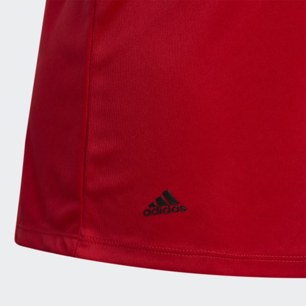 Red Girls' Performance Primegreen Polo Shirt