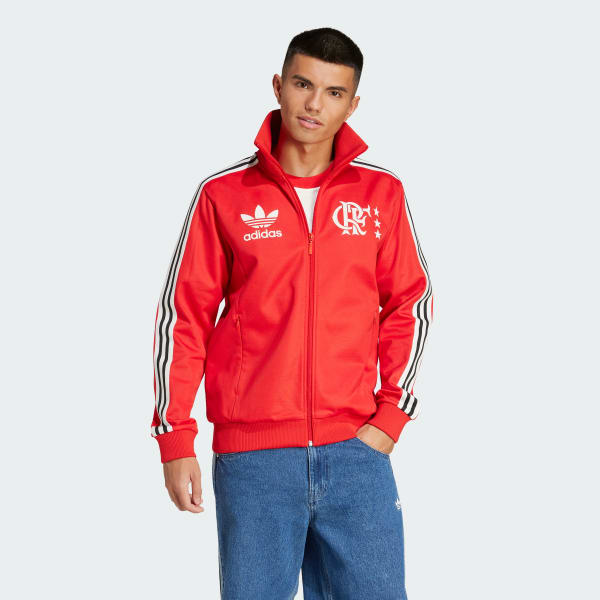 Red CR Flamengo '81 Track Top