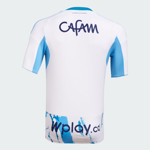 Blanco Camiseta Visitante Millonarios FC 2025