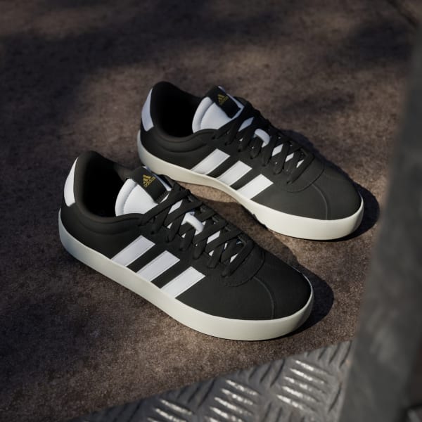 Adidas VL Court 3.0 Women s Shoes Size 11 Black White