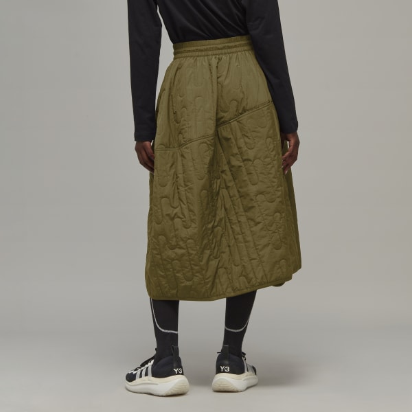 Gronn Y-3 Classic Light Down Quilted Skirt MGV23