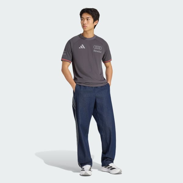 Grey AUDI FORMULA ONE TEAM JERSEY AUTHENTIC SHORT SLEEVE