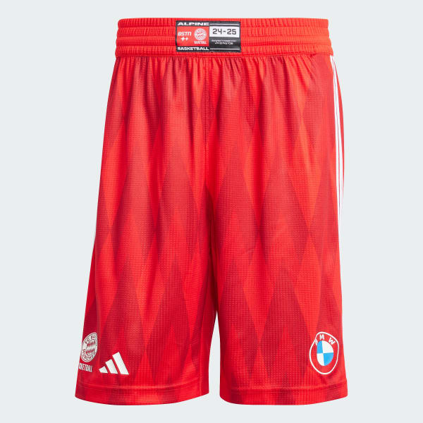 Rosso Short da basket Home FC Bayern München Basketball