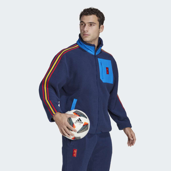 Niebieski Spain Lifestyler Fleece Jacket CX171