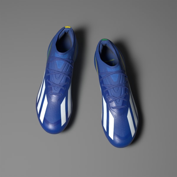 adidas X Crazyfast.1 Brazil Firm Ground Soccer Cleats - Blue