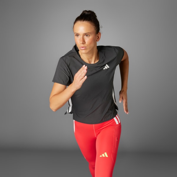 cierna Tričko Adizero Running