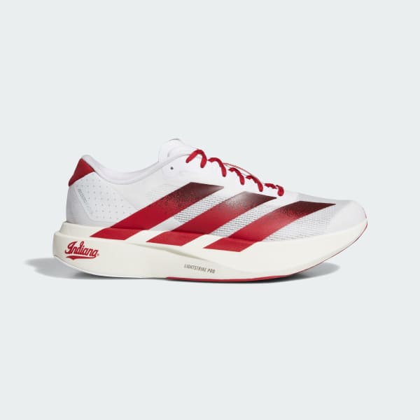adidas Indiana Hoosiers Adizero EVO SL Shoes - White | Free