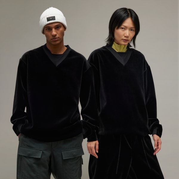 Negro Polerón Velvet Spacer Y-3