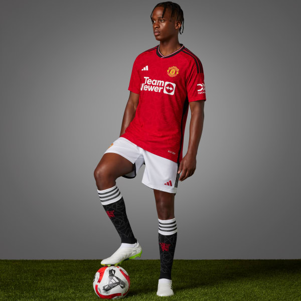 Rood Manchester United 23/24 Authentiek Thuisshirt