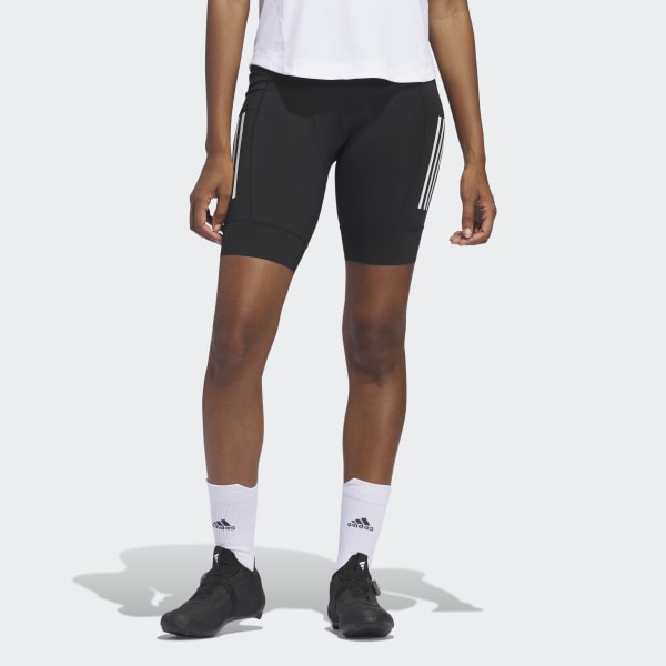 Adidas 3 stripe cycling shorts top