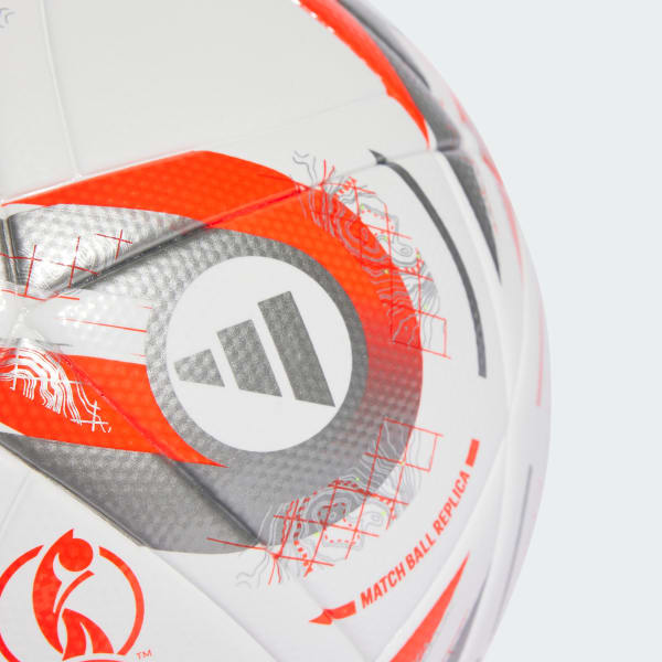 สีขาว ลูกฟุตบอล UEFA Women's EURO25™ Final League