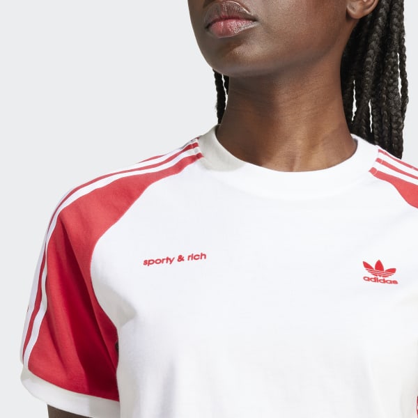 adidas × sporty&rich t-shirt ホワイト Tシャツ Sporty_and_Rich_Tee_White_JI92