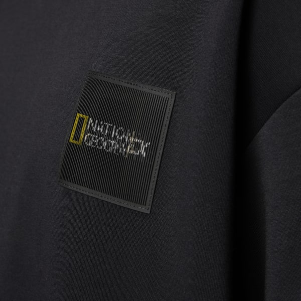 Black National Geographic Graphic Short Sleeve Tee | adidas