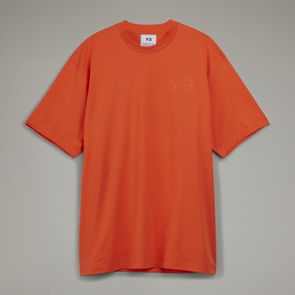 Orange Y-3 Classic Chest Logo T-shirt HBO64