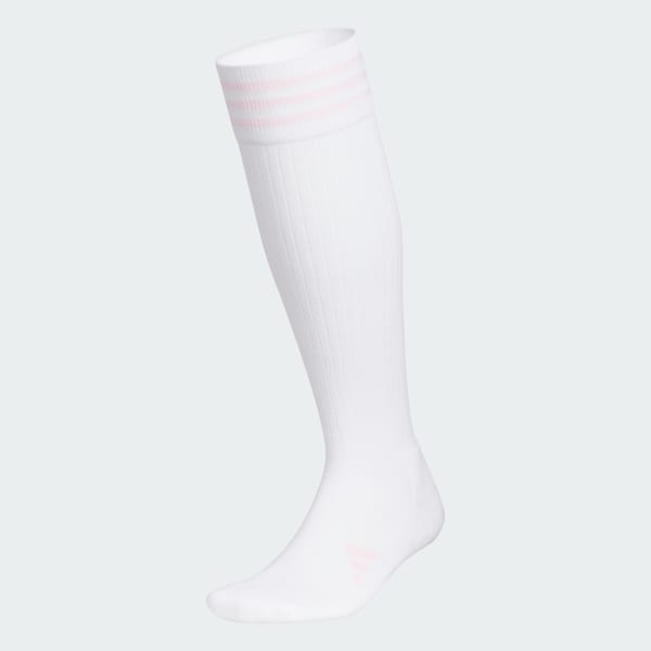 White 3-Stripes Knee-High Socks
