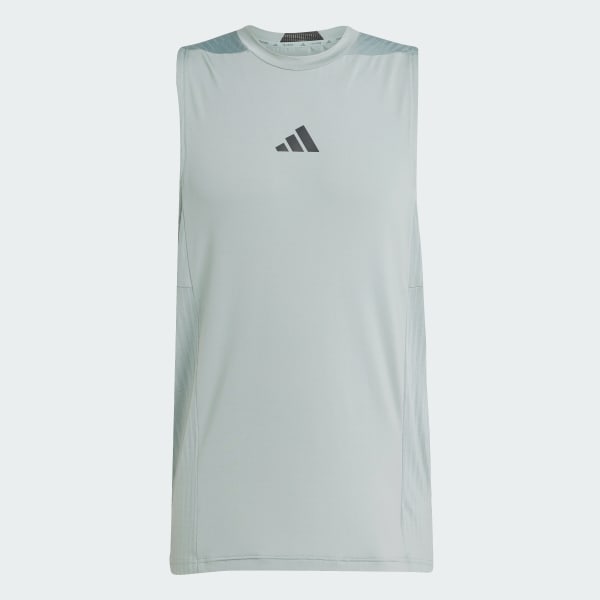 Green Designed-for-Training Intensity Tank Top