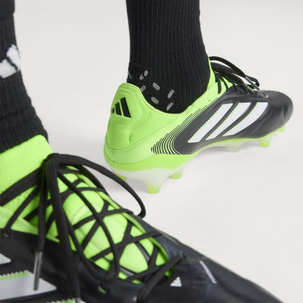 adidas Copa Pure 3 Elite Firm Ground Cleats - Black | Free