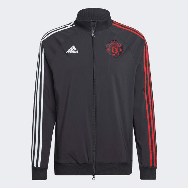 Black Manchester United Travel Track Top
