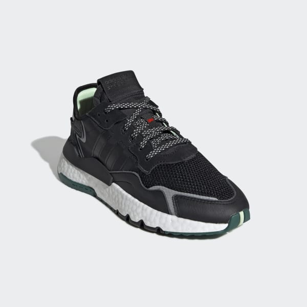 adidas Nite Jogger Shoes - Black 