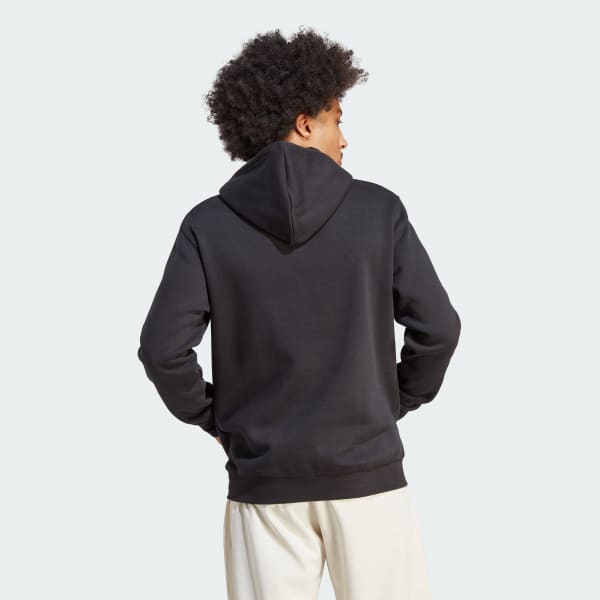 Negro Polera con Capucha Trifolio Essentials