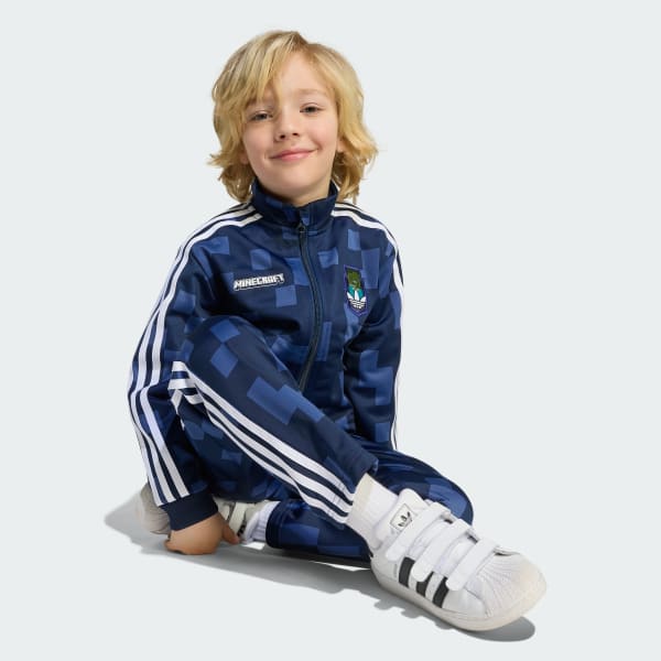 adidas Originals X Minecraft Firebird Träningsoverall för barn