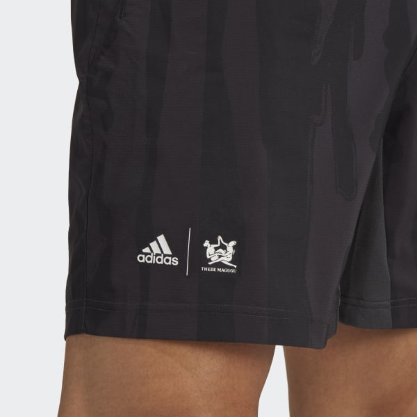 Γκρι Tennis New York Graphic Shorts