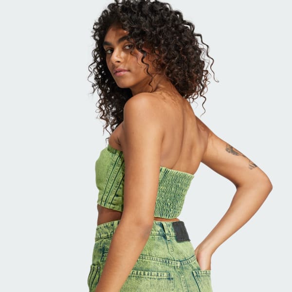 Top Tubo Jeans Adilenium Season 2 Lavado - Verde adidas