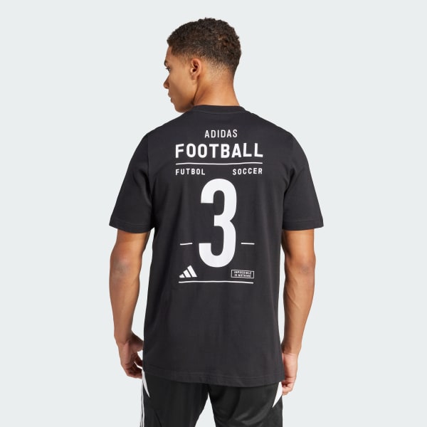 Negro Playera Fútbol Category Logo