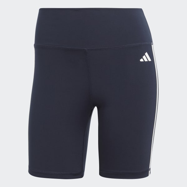 Bla Training Essentials 3-Stripes High-Waisted Short Tights