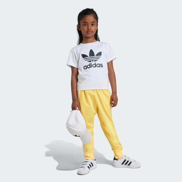 White Adicolor Trefoil T-Shirt Kids