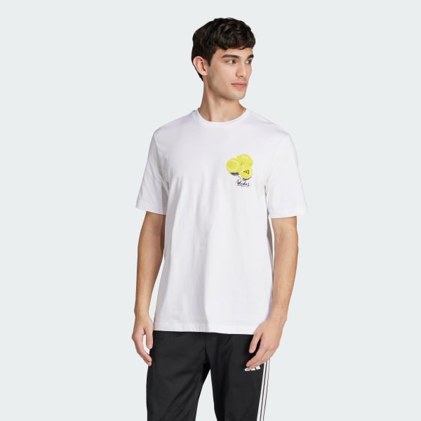 White Lounge Still Life Lemons Graphic Tee