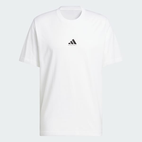Blanco Camiseta estampada adidas Basketball