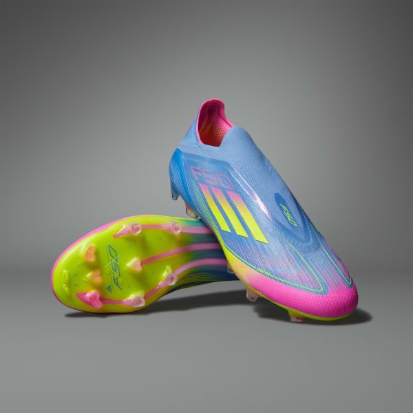 Bla F50 Elite Laceless Firm Ground Fotbollsskor