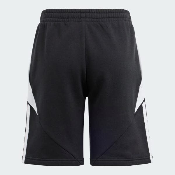 Black Tiro 24 Sweat Shorts Kids