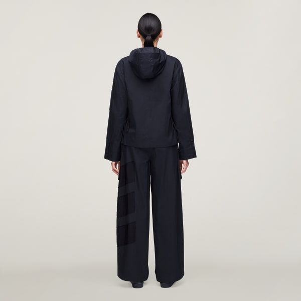 Siyah Y-3 KAPÜŞONLU MONT