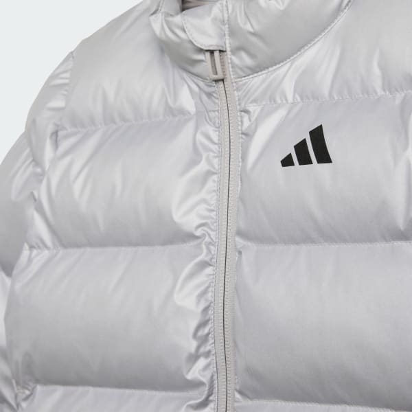 Silber Kunstdaunen Glam Jacke Kinder