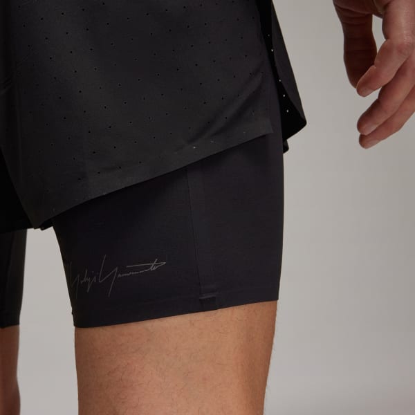 adidas Y-3 Running Shorts + Tights - Black | adidas Thailand