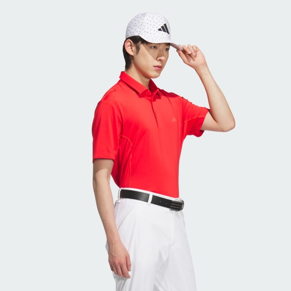 White 3-Stripes Ankle-Length Golf Pants