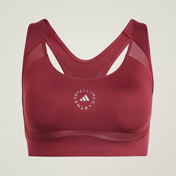 Burgundy Stella McCartney Truepurpose PrimeLiftimpact Training Medium Support Bra