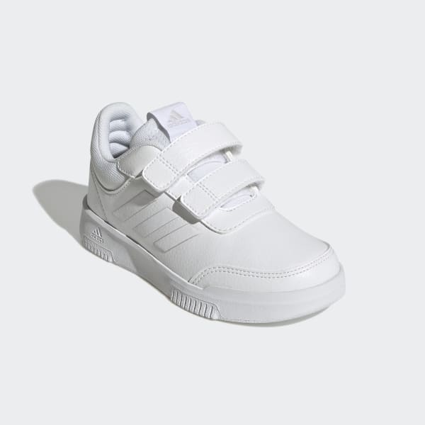 adidas Tensaur Hook and Loop Shoes - White | adidas UK
