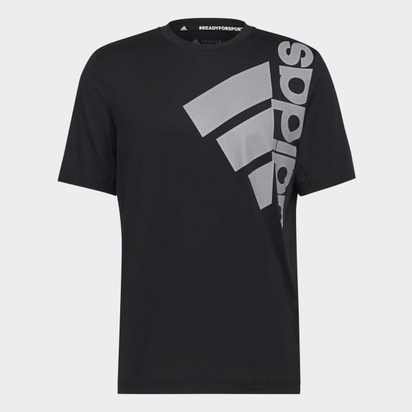 Preto Camiseta Treino Big Badge of Sport E0256