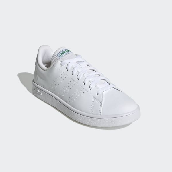 White Advantage Base Court Lifestyle Shoes EOT69