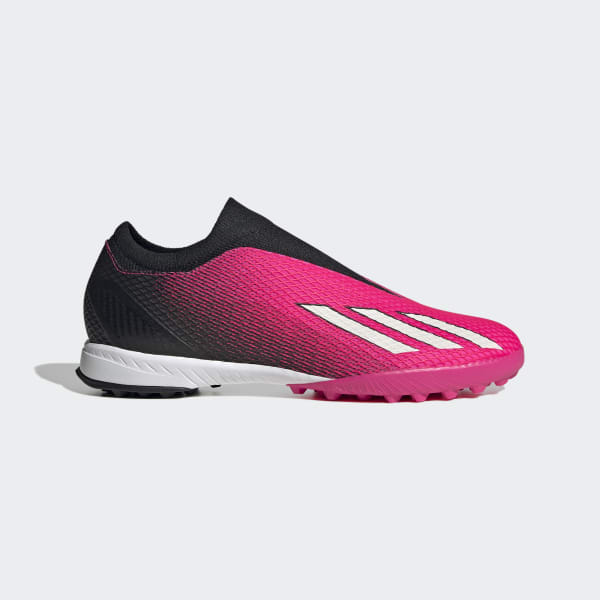 Pink X Speedportal.3 Laceless Turf støvler