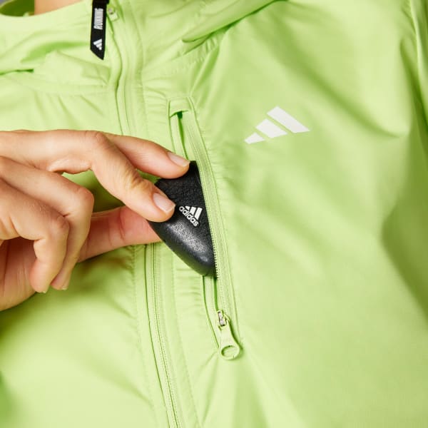 Verde Chamarra Own the Run Colorblock