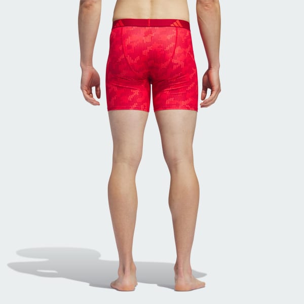 Pink Performance Mesh Graphic Boxer Briefs 3-Pack